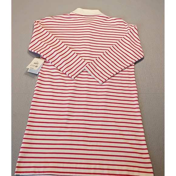 Free Assembly Polo Mini Dress Sz XS Azalea Mitten White Stripes Cotton NWT - Picture 11 of 14
